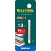 Сверло по металлу COBALT-8, 1.0x40 мм, сталь М42, HSS-Co(8%) KRAFTOOL 29656-1