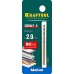 Сверло по металлу COBALT-8, 2.0x49 мм, сталь М42, HSS-Co(8%) KRAFTOOL 29656-2