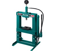Гидравлический пресс с гидронасосом и манометром PMP-10, 10 т KRAFTOOL 43472-10