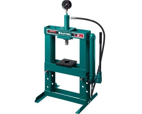Гидравлический пресс с гидронасосом и манометром PMP-10, 10 т KRAFTOOL 43472-10