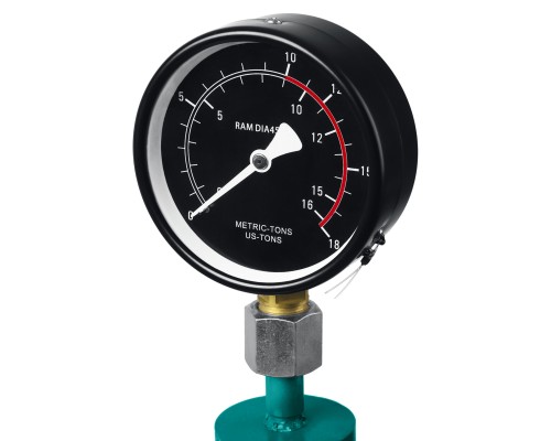 Гидравлический пресс с гидронасосом и манометром PMP-10, 10 т KRAFTOOL 43472-10