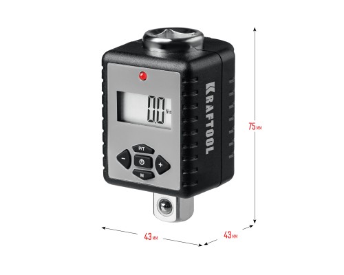 Динамометрический адаптер с переходниками GRAND, 1/2", 40-200 Н·м KRAFTOOL 64044-200