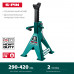 Усиленная страховочная подставка со штифтом S-PIN, 2 т, 290-420 мм KRAFTOOL 43465-2