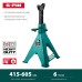 Усиленная страховочная подставка со штифтом S-PIN, 6 т, 415-605 мм KRAFTOOL 43465-6