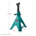Усиленная страховочная подставка со штифтом S-PIN, 6 т, 415-605 мм KRAFTOOL 43465-6