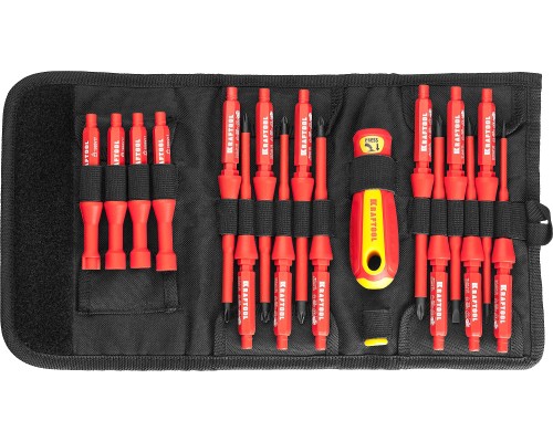 Набор высоковольтных отверток Х-Drive Electro, 18 предм KRAFTOOL 220092-H18