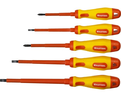 Набор высоковольтных отверток X-Drive Electro, 6 предм KRAFTOOL 250088-H6