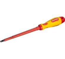 Высоковольтная отвертка SL6.5x150 мм KRAFTOOL 250083-6.5-150