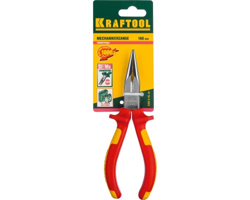 Тонкогубцы Electro-Kraft, 160 мм KRAFTOOL 2202-3-16_z01