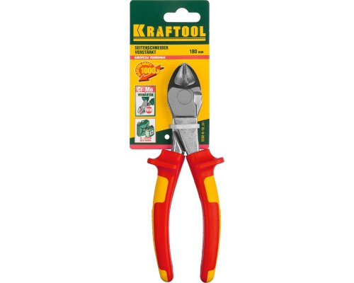 Усиленные бокорезы Electro-Kraft, 180 мм KRAFTOOL 2202-6-18_z01