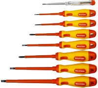Набор высоковольтныxотверток Х-Drive Electro, 8 предм KRAFTOOL 250088-H8