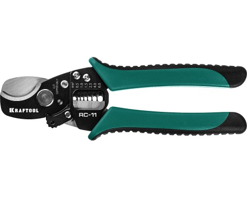 Кабельные ножницы RC-11, 2 в 1 KRAFTOOL 22696-2
