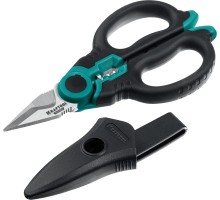 Ножницы электрика ELECTRIC, 4 в 1, 160 мм, с чехлом KRAFTOOL 23356