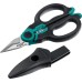 Ножницы электрика ELECTRIC, 4 в 1, 160 мм, с чехлом KRAFTOOL 23356
