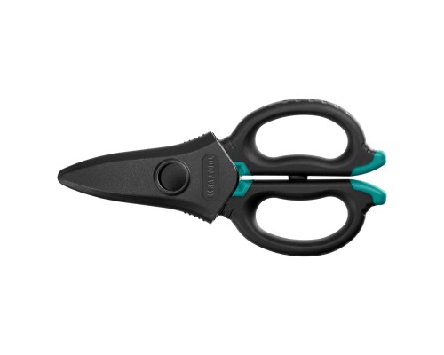 Ножницы электрика ELECTRIC, 4 в 1, 160 мм, с чехлом KRAFTOOL 23356