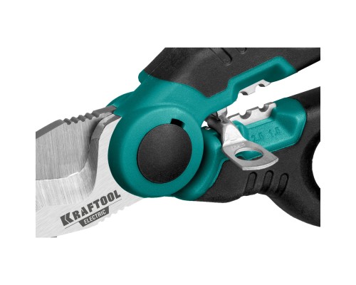 Ножницы электрика ELECTRIC, 4 в 1, 160 мм, с чехлом KRAFTOOL 23356