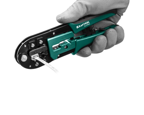 Универсальный кримпер RJ-Pro, KRAFTOOL 22698