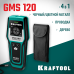 Универсальный детектор проводки GMS 120, ЖК дисплей KRAFTOOL 45298