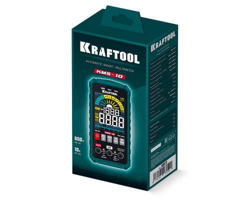 Смарт-мультиметр цифровой KMS-10 KRAFTOOL 59872