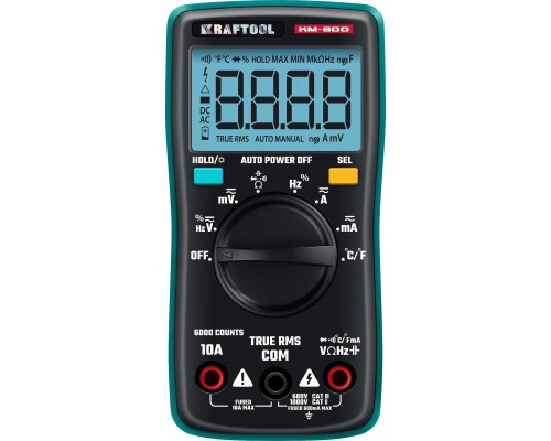 Цифровой мультиметр KM-600 KRAFTOOL 59854