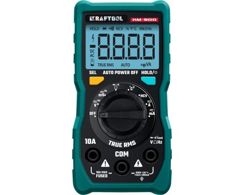 Цифровой мультиметр KM-500 KRAFTOOL 59856