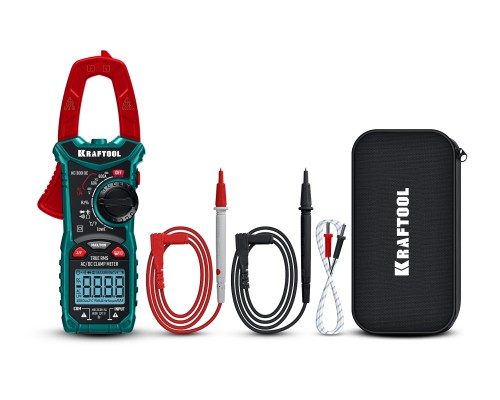 Цифровые токовые клещи KC-300DC KRAFTOOL 59830