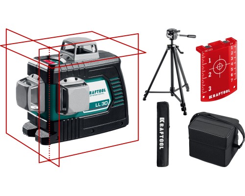 Лазерный нивелир LL 3D #3 KRAFTOOL 34640-3_z01