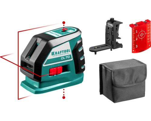 Лазерный нивелир CL-70 #2 KRAFTOOL 34660-2
