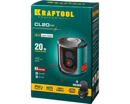 Лазерный нивелир CL 20 #2 KRAFTOOL 34700-2