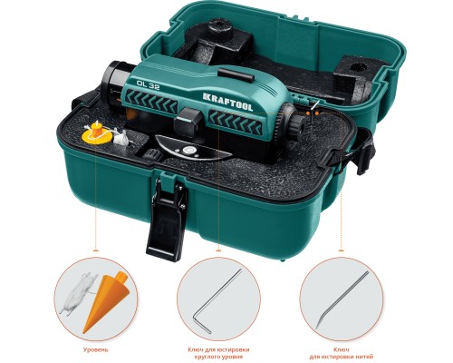Оптический нивелир OL-32 100 м KRAFTOOL 34520