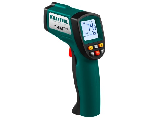 Пирометр инфракрасный TRM-1000, -50° +950°С KRAFTOOL 45703-950