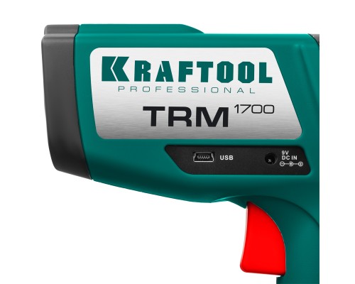 Пирометр инфракрасный TRM-1700, -30° +1650°С KRAFTOOL 45701-1650