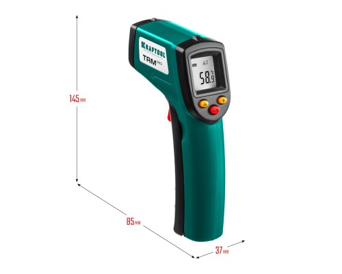 Пирометр инфракрасный TRM-380, -50° +380°С KRAFTOOL 45707-380