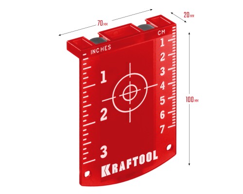 Мишень для лазерных приборов  KRAFTOOL 34725