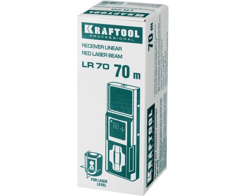 Детектор для линейного нивелира LR 70 KRAFTOOL 34607