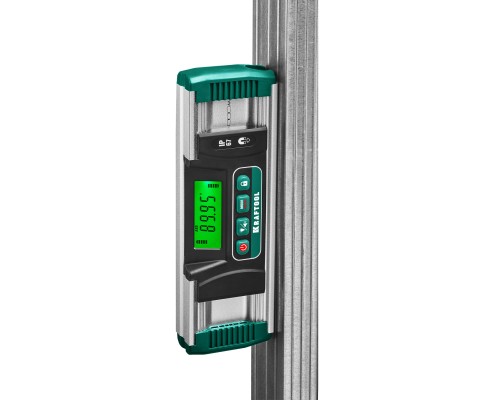 Электронный уровень-уклономер EXTREM, 0-360°, точность 0.05°, HOLD, IP67 KRAFTOOL 34686