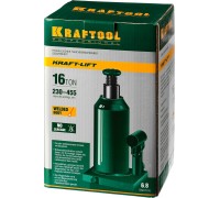 Бутылочный гидравлический домкрат KRAFT-LIFT, 16 т, 230-460 мм KRAFTOOL 43462-16_z01