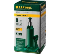 Бутылочный гидравлический домкрат KRAFT-LIFT, 8 т, 230-457 мм KRAFTOOL 43462-8_z01