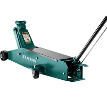 Подкатной домкрат HIGH-LIFT, 10 т, 160-560 мм, для тяжелой техники KRAFTOOL 43455-10