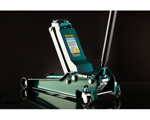 Универсальный подкатной домкрат UNIVERSAL, 3.5 т, 95-552 мм, для СТО KRAFTOOL 43454-3.5