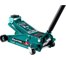 Подкатной домкрат с быстрым подъемом для СТО KRAFT-LIFT, 3 т, 130-465 мм KRAFTOOL 43450-3_z01