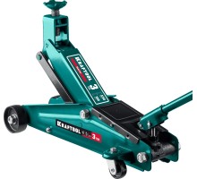 Подкатной домкрат с высоким подъемом SUV, 3 т, 190-530 мм KRAFTOOL 43458-3