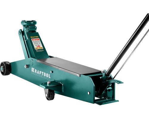 Подкатной домкрат HIGH-LIFT, 10 т, 160-560 мм, для тяжелой техники KRAFTOOL 43455-10
