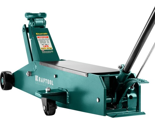 Подкатной домкрат HIGH-LIFT, 10 т, 160-560 мм, для тяжелой техники KRAFTOOL 43455-10