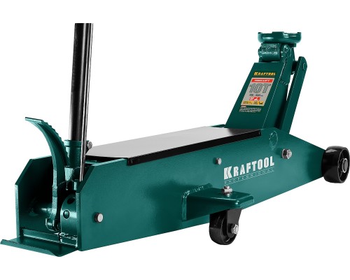 Подкатной домкрат HIGH-LIFT, 10 т, 160-560 мм, для тяжелой техники KRAFTOOL 43455-10