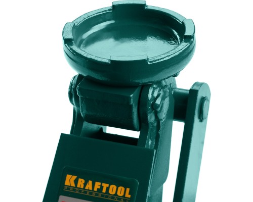 Подкатной домкрат HIGH-LIFT, 10 т, 160-560 мм, для тяжелой техники KRAFTOOL 43455-10
