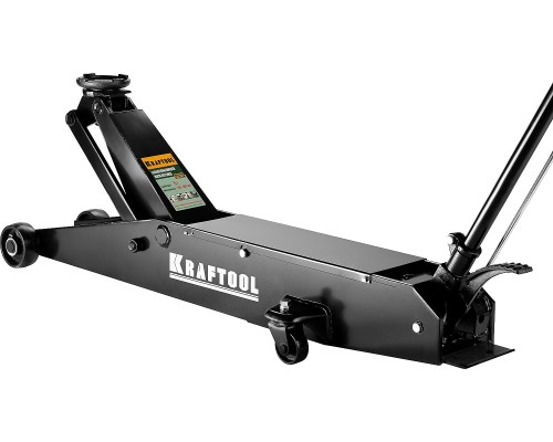 Подкатной домкрат 5 т, 150-560 мм, для тяжелой техники KRAFTOOL 43455-5