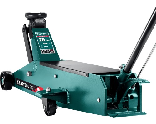 Подкатной домкрат HIGH-LIFT, 20 т, 220-680 мм, для тяжелой техники KRAFTOOL 43455-20