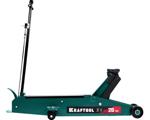Подкатной домкрат HIGH-LIFT, 20 т, 220-680 мм, для тяжелой техники KRAFTOOL 43455-20
