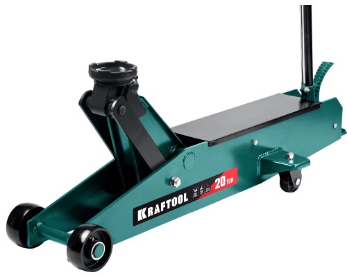 Подкатной домкрат HIGH-LIFT, 20 т, 220-680 мм, для тяжелой техники KRAFTOOL 43455-20